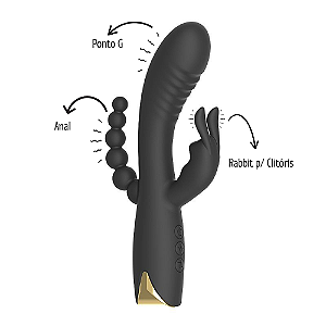 Brock Vibrador de Tripo Estimulo