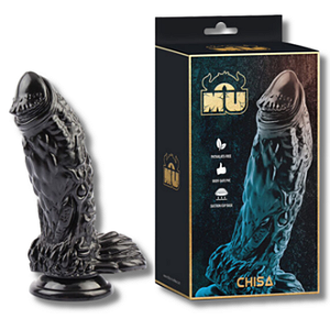 Prótese Monstro Dragão com Escamas em Silicone 17,5X5,5 Cm