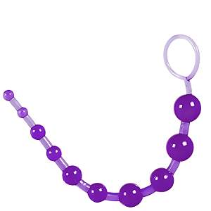 Cordão Tailandes com Bolinhas de Tamanhos Variados em Silicone
