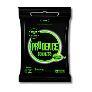 Preservativo Masculino Neon com 3 unidades