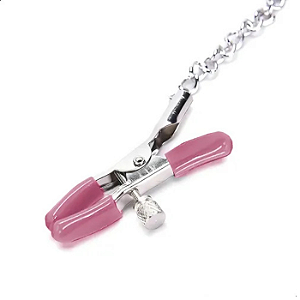 Grampos de Mamilo com Corrente