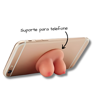 Suporte-Apoio de Telefone Formato de Seios