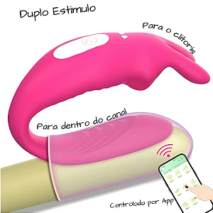 Sansão Vibrador de Casal Controlado por App