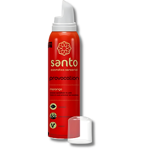 Mousse p Masagem Corporal Sensorial Provocation de Morango