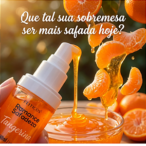 Calda para Oral Romance com Safadeza Tangerina