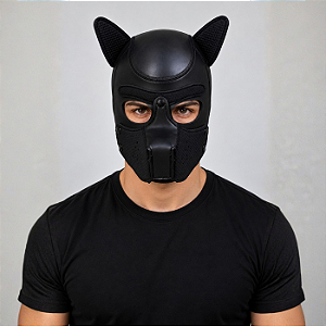 Capuz Anubis com Focinho Removível