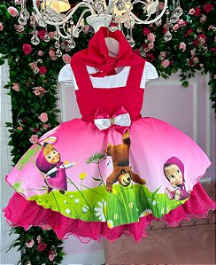Tam 6 Vestido de Festa Barbie, Roupa Infantil para Menina Lig Lig Nunca  Usado 87841294