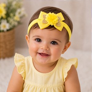 Faixa Belli Florzinha Amarelo