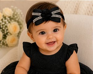 Faixa Belli Preto Laço