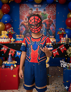 Fantasia Homem Aranha Modelo 2