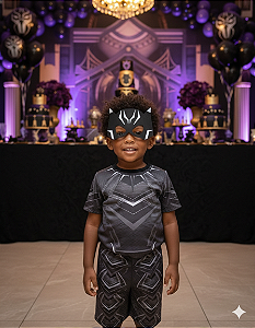 Fantasia Pantera Negra Modelo 2