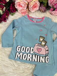 Pijama By Gus Good Morning Azul e Rosa