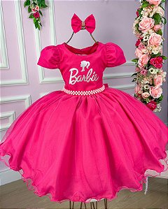 Vestido Tematico Mimadine Barbie Pink