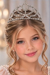 Coroa Belli Strass Prata Ayla/Aila