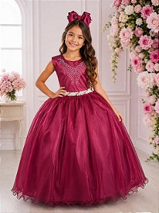 Vestido Marie Longo Larissa Marsala