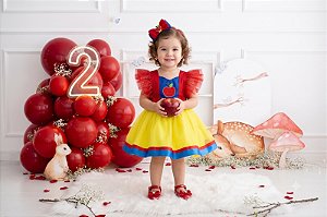 Romper/Vestido Princesa Belli Princesa Maça
