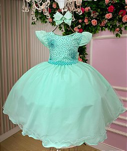 Vestido Mimadine Ana Julia Verde Claro