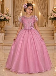 Vestido Giovanella/Giovanela Mariza Longo Rose