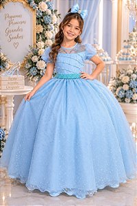 Vestido Giovanella/Giovanela Sonia Longo Azul Bebe