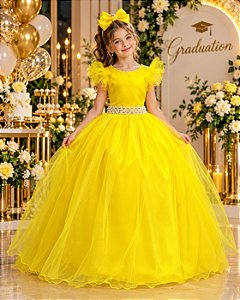 Vestido Marie Longo Amanda Amarelo