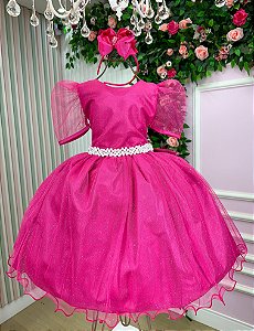 Vestido Marie Juvenil Maria Alice Pink