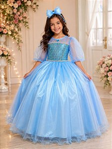 Fantasia Princesa Belli Longa Princesa Gelo