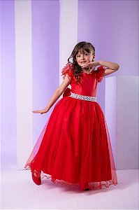 Vestido Marie Longo Amanda Vermelho