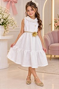 Vestido Blogueirinha Serena Branco
