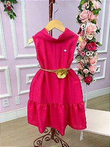 Vestido Blogueirinha Serena Pink