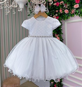 Vestido Marie Bebe Maite Branco