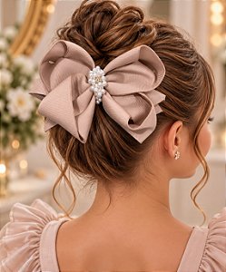 Laço Belli Strass Maria Alice Marfim