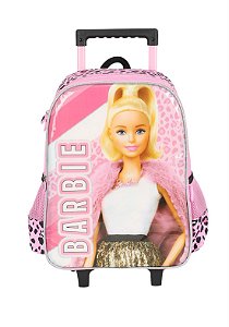 Kit Mochila Rodinhas + Lancheira Barbie Boneca