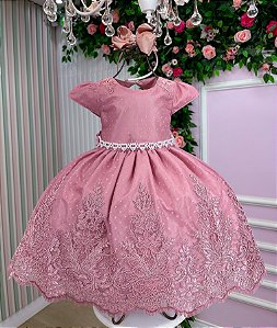Vestido Marie Realeza Luci Rose