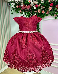 Vestido Marie Realeza Mari Marsala