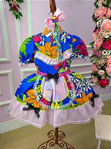 Vestido Junino Sem Short Andreia
