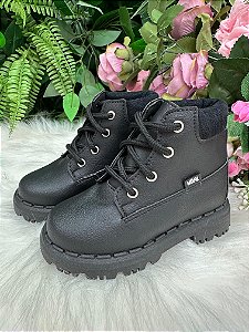 Bota/Coturno Masculina Nilqi Preto