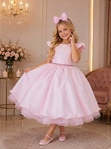 Vestido Ysa Kids Francine Rosa Bebe