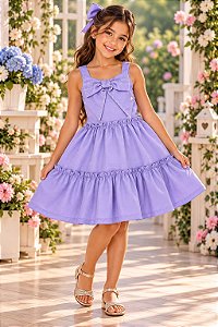 Vestido Blogueirinha Lola Lilas