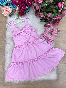 Vestido Blogueirinha Lola Rosa Bebe