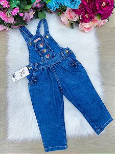 Conjunto By Gus Jardineira Macacao Jeans
