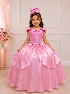 Fantasia Princesa Belli Longa Princesa Rosa
