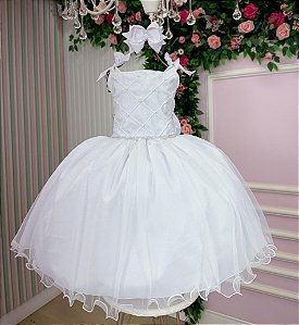 Vestido Marie Mariely Branco