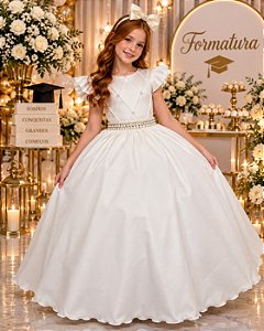 Vestido Ysa Kids Ariane Longo Off