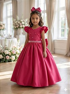 Vestido Ysa Kids Ariane Longo Pink