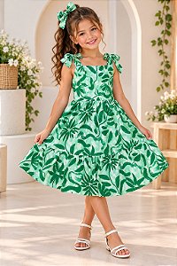 Vestido Banana Club Dandara Verde