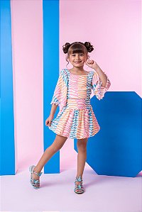 Conjunto Banana Club Alice Rosa Bebe
