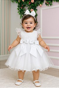 Vestido Marie Bebe Mia Branco