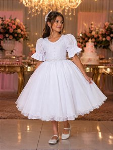 Vestido Bella Child Priscila Branco