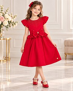 Vestido Blogueirinha Tayla Vermelho