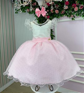 Vestido Mini Miss Betani Rosa Bebe